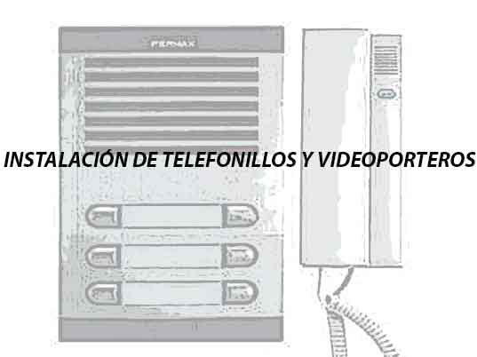 instalación de telefonillos y videoporteros