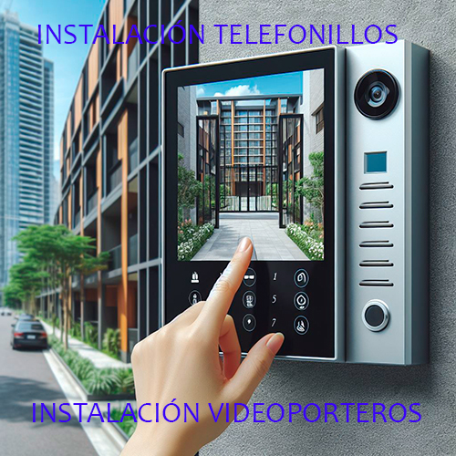 instalación de telefonillos y videoporteros